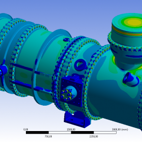 Strength calculations of finite element