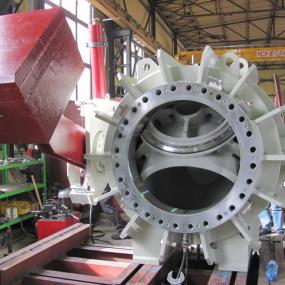 Zawory kulowe turbinowe typu SPV-2P-M