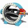 Butterfly shutoff valves with bi-plane disc - type BTV-B